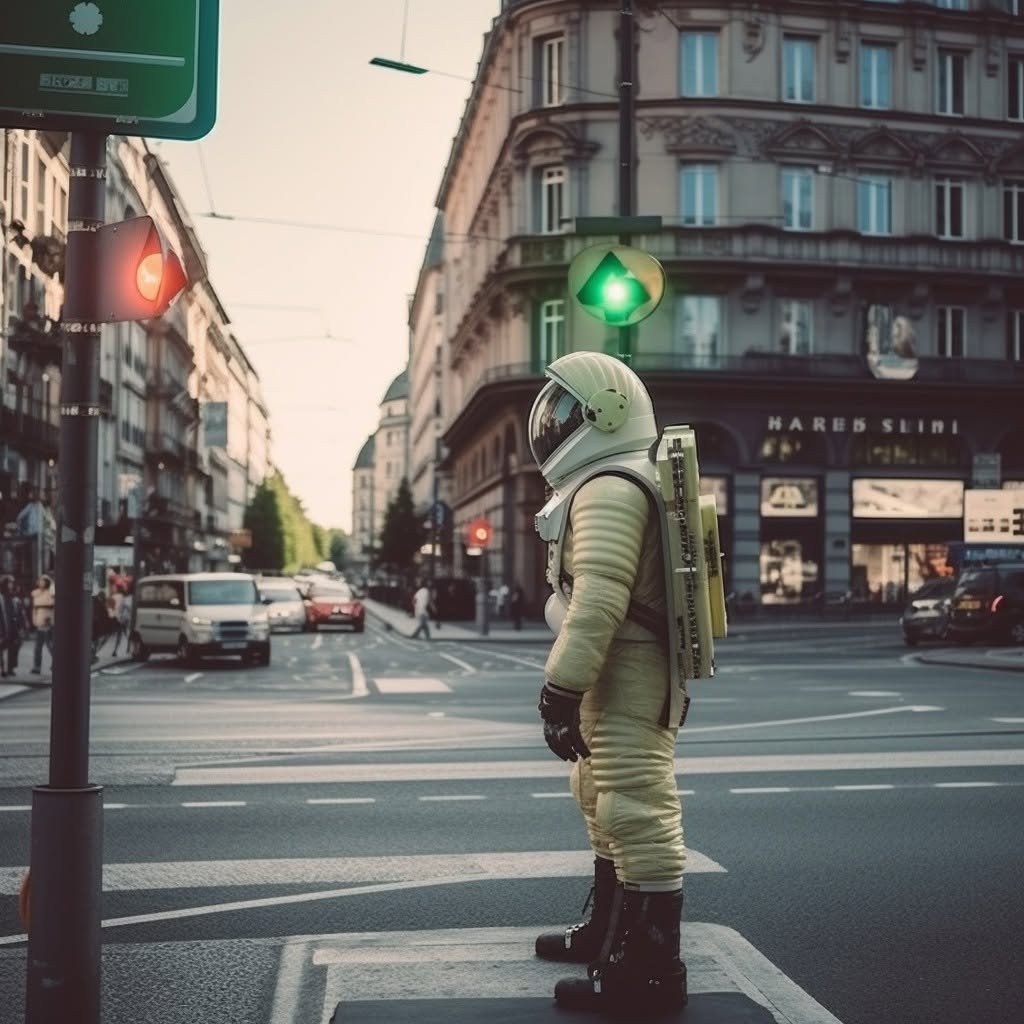 On the Lantern and the Traffic Light